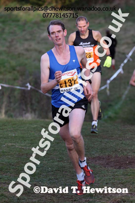 Senior men, 2016 National Cross Country Relays, Berry Hill Park, Mansfield. Photo: David T. Hewitson/Sports for All Pics